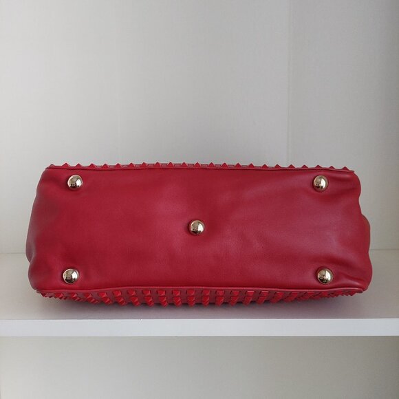 Valentino Garavani Rockstud Rouge 2 Way Satchel Bag - Picture 14 of 17